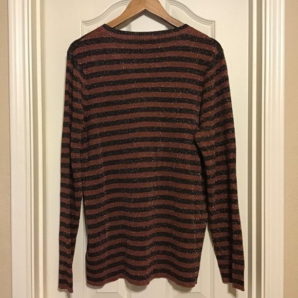 Striped Metallic Sweater by Who What Wear - Picture 4 of 7
